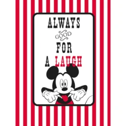 KomarWandbild Mickey Mouse Laugh 50x70 cm