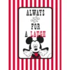 KomarWandbild Mickey Mouse Laugh 40x50 cm