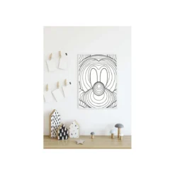 KomarWandbild Mickey Mouse Lines 40x50 cm