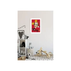 KomarWandbild Mickey Mouse Magnifying Glass 50x70 cm