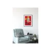 KomarWandbild Mickey Mouse Magnifying Glass 40x50 cm