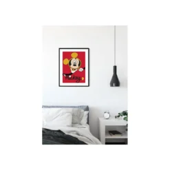 KomarWandbild Mickey Mouse Magnifying Glass 40x50 cm