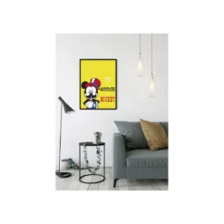 KomarWandbild Mickey Mouse Moustache 40x50 cm