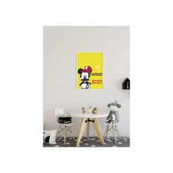 KomarWandbild Mickey Mouse Moustache 40x50 cm