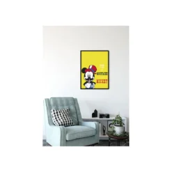 KomarWandbild Mickey Mouse Moustache 40x50 cm