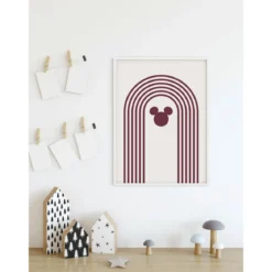 KomarWandbild Minimal Mickey 50x70 cm