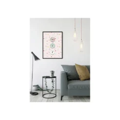 KomarWandbild Minnie Mouse Buttons 40x50 cm
