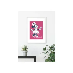 KomarWandbild Minnie Mouse Girlie 40x50 cm