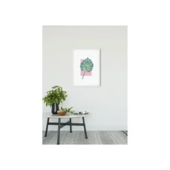 KomarWandbild Minnie Mouse Leaf 50x70 cm