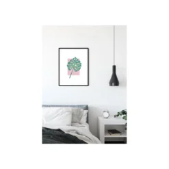 KomarWandbild Minnie Mouse Leaf 50x70 cm