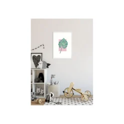 KomarWandbild Minnie Mouse Leaf 40x50 cm
