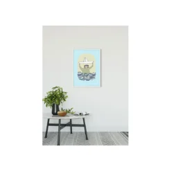 KomarWandbild Paper Ship 50x70 cm