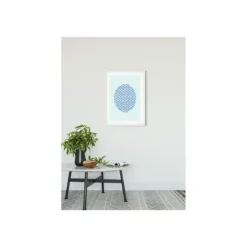 KomarWandbild Shelly Patterns Aqua 50x70 cm