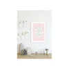 KomarWandbild Shelly Patterns Rose 50x70 cm