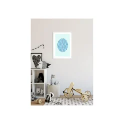 KomarWandbild Shelly Patterns Aqua 40x50 cm