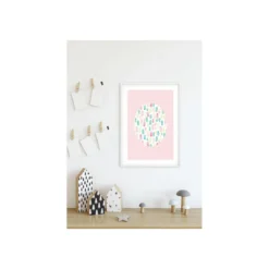 KomarWandbild Shelly Patterns Rose 40x50 cm
