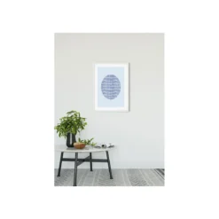 KomarWandbild Shelly Patterns Blue 40x50 cm