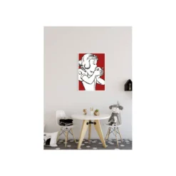 KomarWandbild Snow White Apple Bite red 50x70 cm
