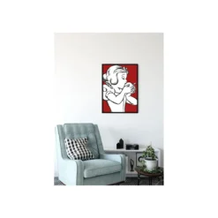 KomarWandbild Snow White Apple Bite red 50x70 cm