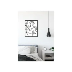KomarWandbild Snow White Apple Bite white 50x70 cm