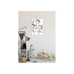 KomarWandbild Snow White Apple Bite white 40x50 cm
