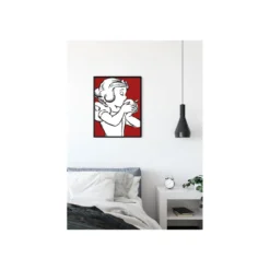 KomarWandbild Snow White Apple Bite red 40x50 cm