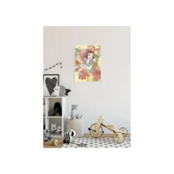 KomarWandbild Snow White Flowers 40x50 cm