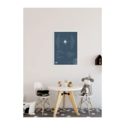 KomarWandbild Star Wars Blueprint Sith TIE-Fighter 50x70 cm