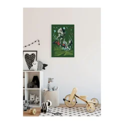 KomarWandbild Star Wars Classic Vector Endor 50x70 cm
