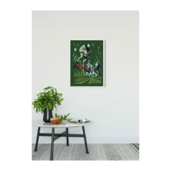 KomarWandbild Star Wars Classic Vector Endor 50x70 cm