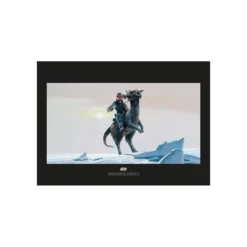KomarWandbild Star Wars Classic Hoth Tauntaun 50x40 cm