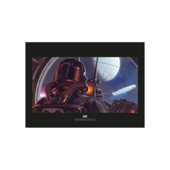KomarWandbild Star Wars Classic TIE-Fighter Pilot 50x40 cm