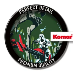 KomarWandbild Star Wars Classic Vector Endor 40x50 cm