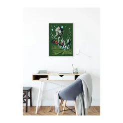 KomarWandbild Star Wars Classic Vector Endor 40x50 cm