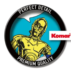 KomarWandbild Star Wars Classic Comic Quote Droids 40x50 cm