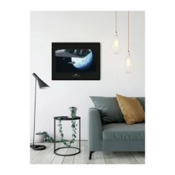 KomarWandbild Star Wars Classic Hoth Orbit 50x40 cm