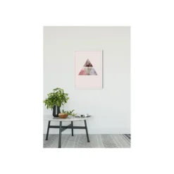 KomarWandbild Triangles Top Red 50x70 cm