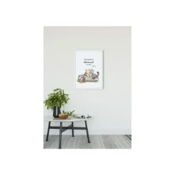 KomarWandbild Winnie the Pooh Path 50x70 cm