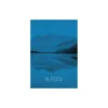 KomarWandbild Word Lake Reflection Blue 50x70 cm