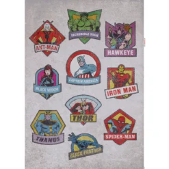 KomarWandtattoo Avengers Classic Badges 50x70 cm