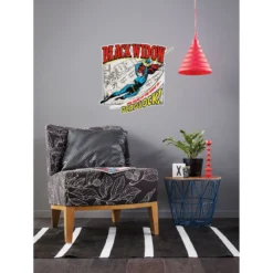 KomarWandtattoo Black Widow Comic Classic 50x70 cm