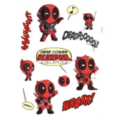 KomarWandtattoo Deadpool Cute 50x70 cm