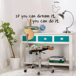 KomarWandtattoo Disney You can do it 50x70 cm