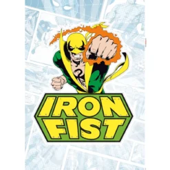 KomarWandtattoo Iron Fist Comic 50x70 cm