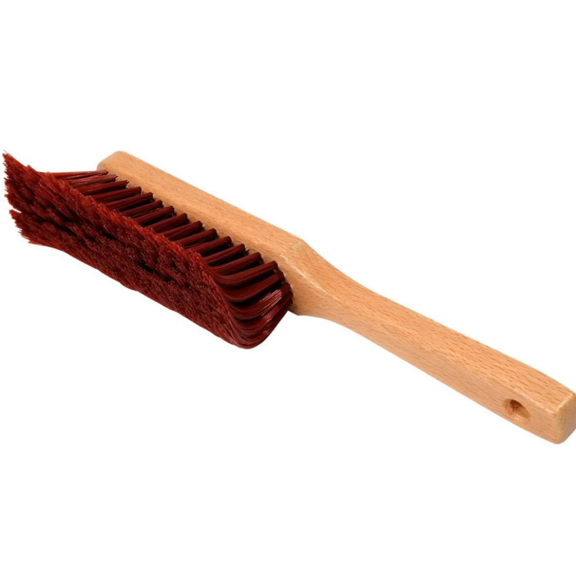 Krallenbesen Handfeger mit Holzgriff mit Kunststoffborsten