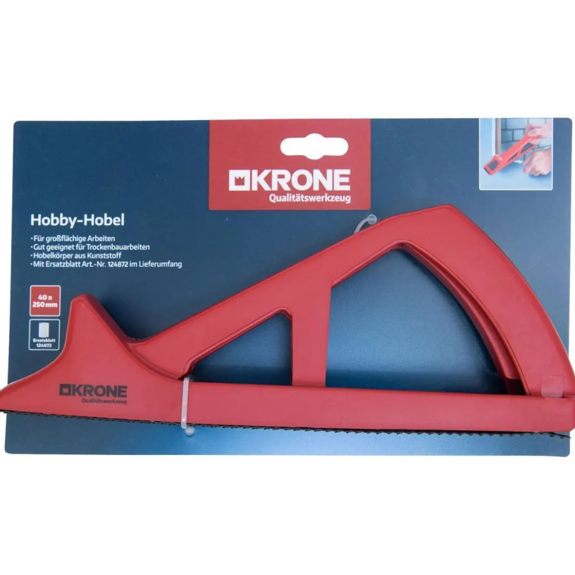Krone Hobby-Hobel 250 mm