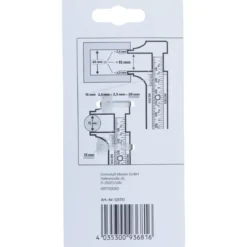 Krone Knopfmaß 100 mm