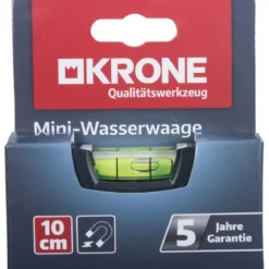 Krone Mini-Wasserwaage 10 cm magnetisch