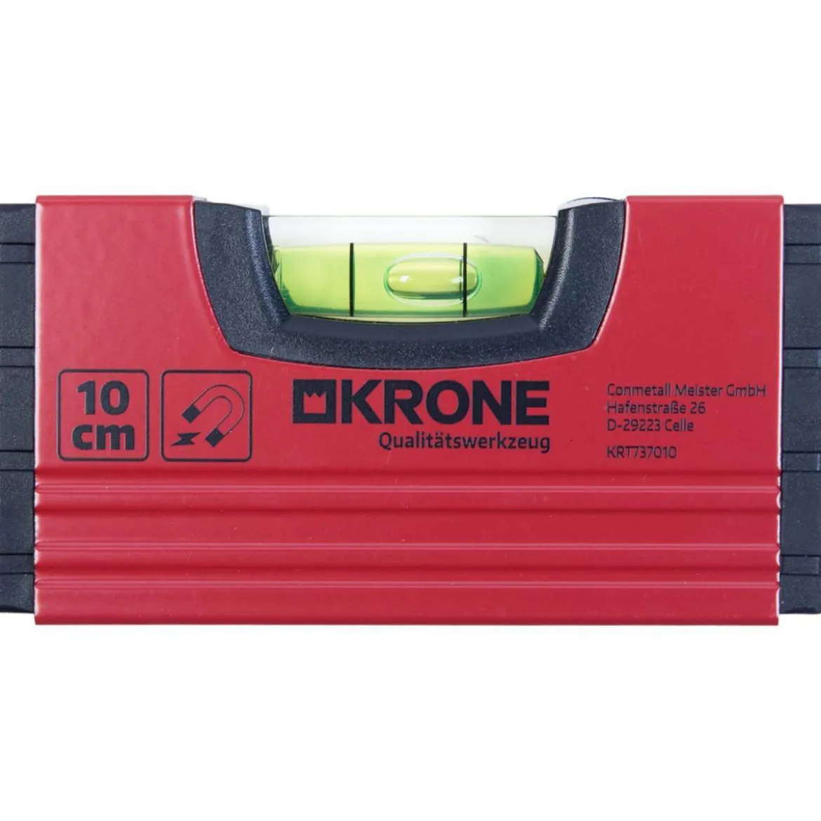 Krone Mini-Wasserwaage 10 cm magnetisch