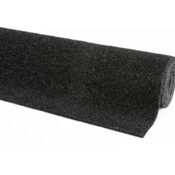 Kunstrasen Black 130x300cm schwarz